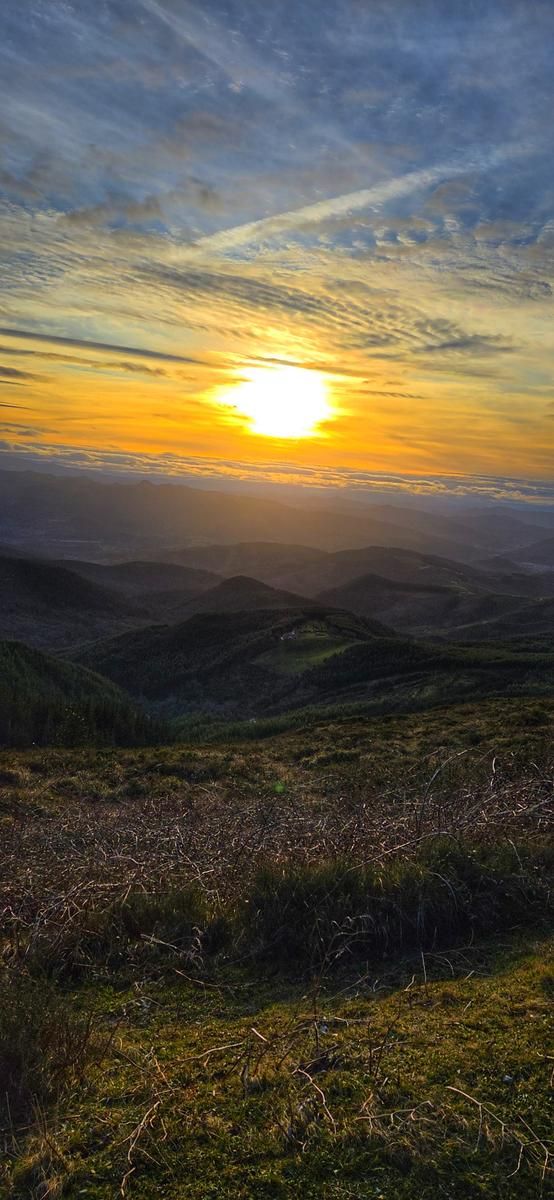 Atardecer visto desde la Ermita San Kristobal, km 18,6 de la ruta